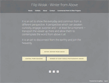 Tablet Screenshot of filipwolak.com